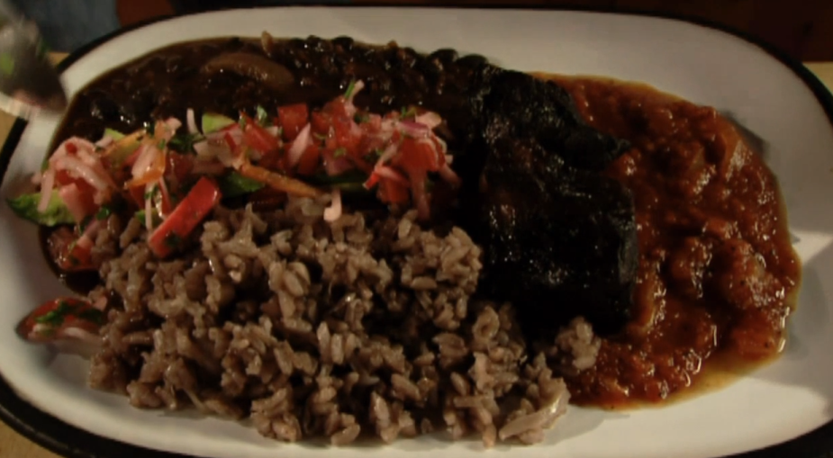 Yucatecan Black Bean Dinner
