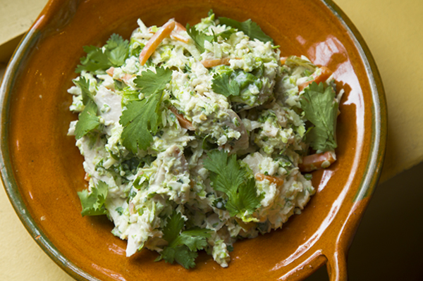 Napa Cabbage Salad Tacos