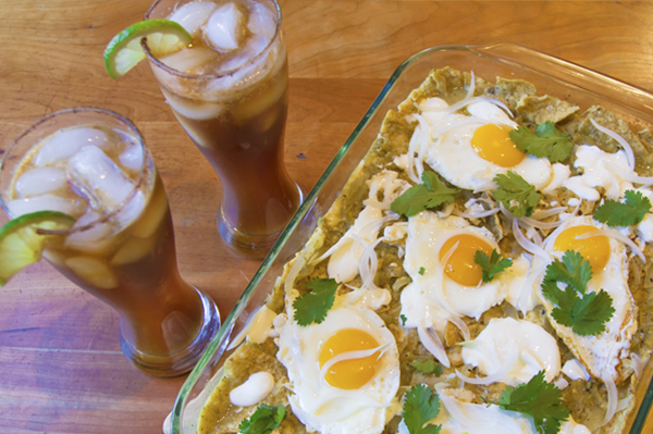 Hangover Brunch: Chilaquiles and Micheladas