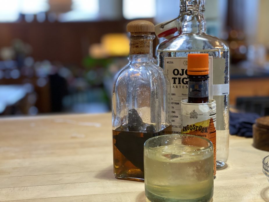 Spicy Mezcal Old Fashioned