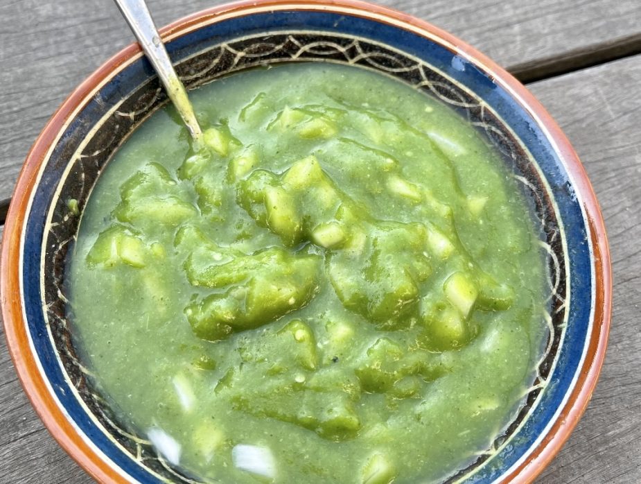 Herby, Spicy Tomatillo Salsa