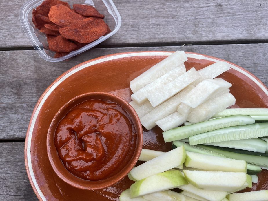 Mango “Chamoy” Dipping Sauce for Fruit