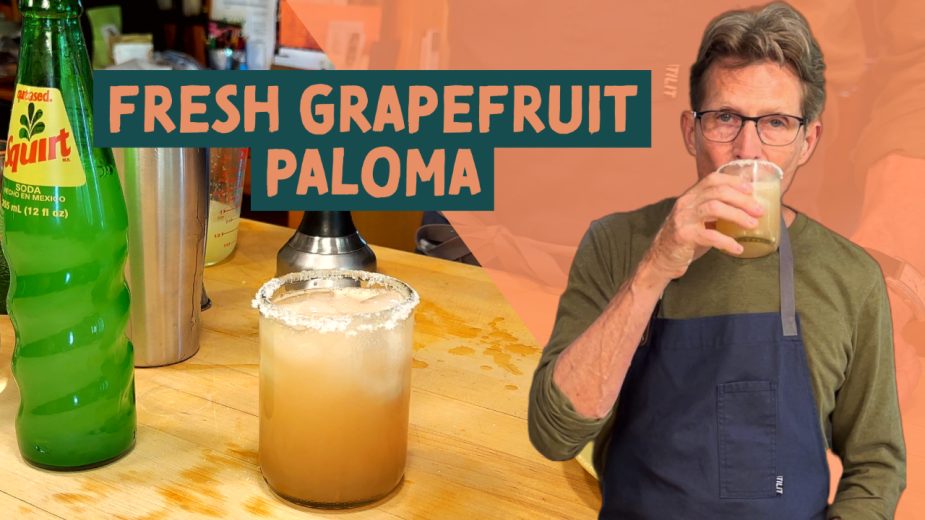 Fresh Grapefruit Paloma